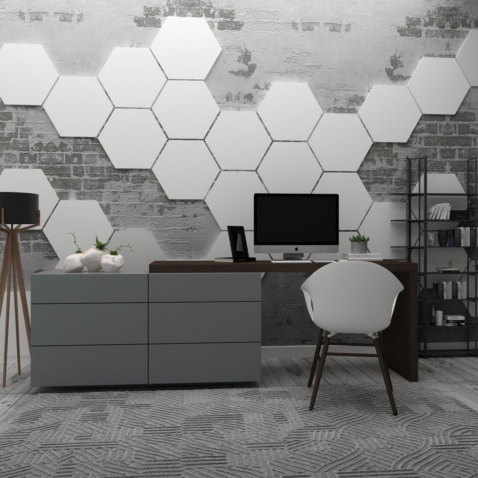 Stunning Contemporary Geometric Wall Art Ideas | Dezign Lover Blog